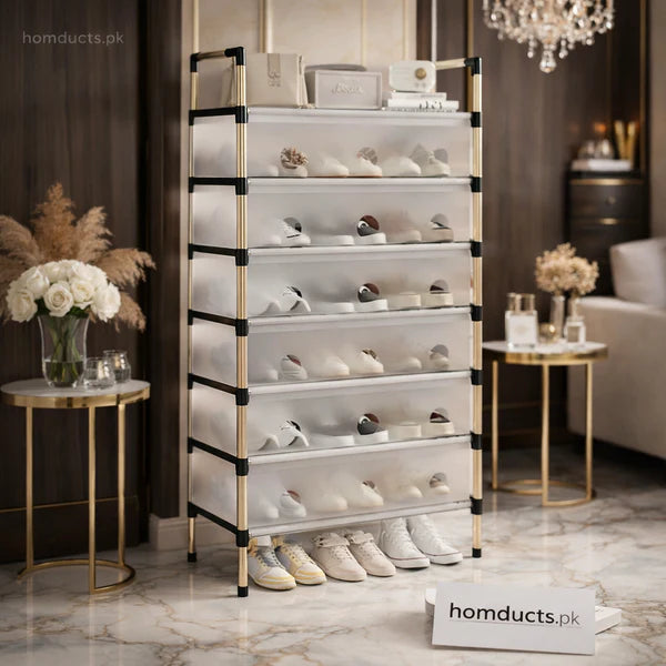 Space Saving Shoes Storage Rack – Multi-Layer Organizer