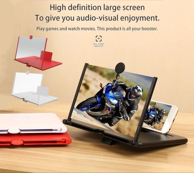 Mobile Screen Magnifier – HD 3D Enlarged Display