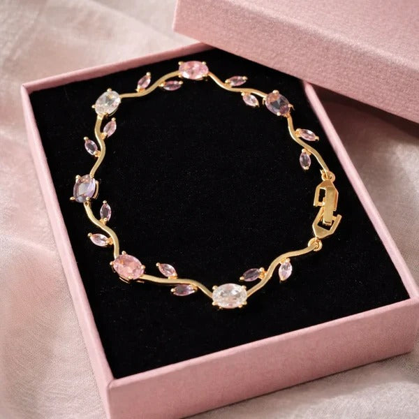 Trendy Viral Tulip Bracelet | Multi Color Cute Floral Bracelet | Stylish Gift for Girls