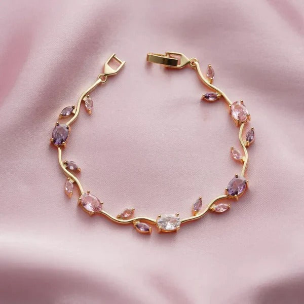 Trendy Viral Tulip Bracelet | Multi Color Cute Floral Bracelet | Stylish Gift for Girls