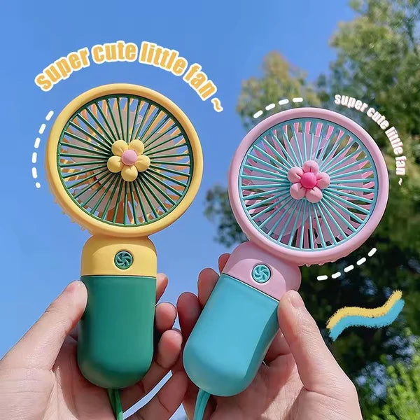 Portable Mini Rechargeable Fan – Cool Air Anywhere