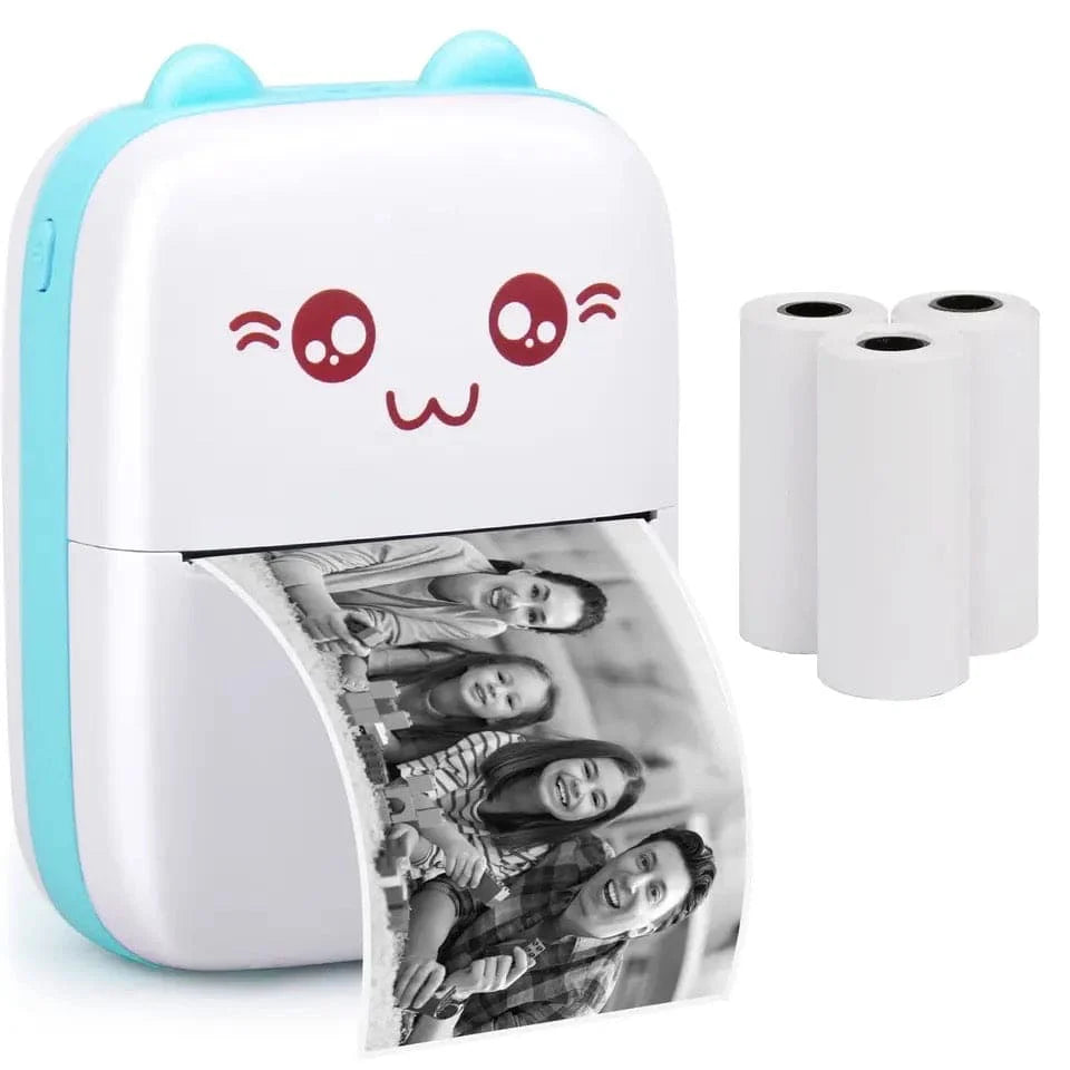 Mini Portable Thermal Printer – Inkless Wireless Printing Anywhere