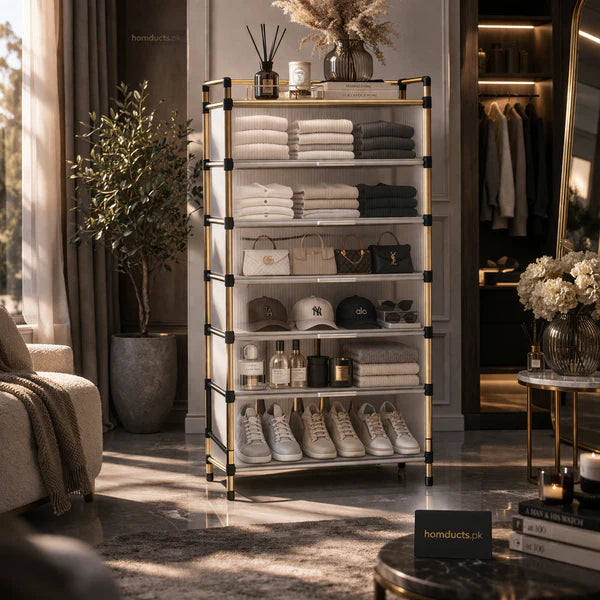 Space Saving Shoes Storage Rack – Multi-Layer Organizer