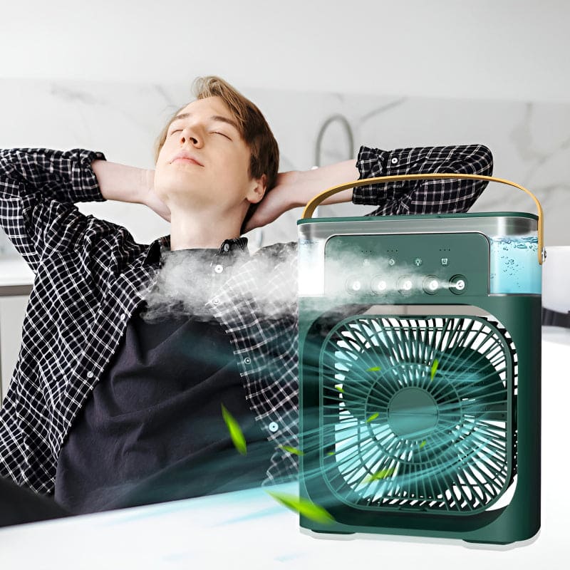 Mini Air Conditioner Fan – Portable Cooling & Rechargeable Air Cooler